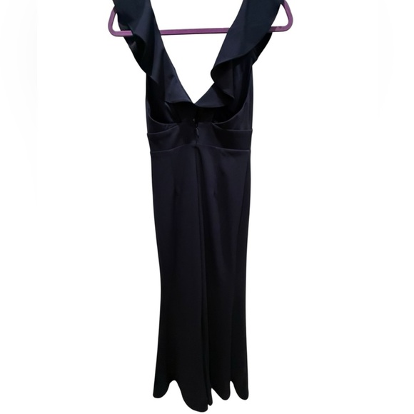 Lulus Perfect Opportunity Navy Blue Maxi Dress Size Small - Picture 9 of 16